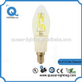 110/220v e12 e14 2w 3w 4w filament led chandelier table lamps